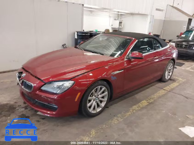 2013 BMW 640I WBALW7C51DDX58615 image 1