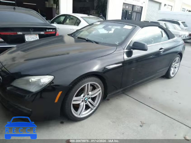 2013 BMW 640I WBALW7C57DDX58716 image 1