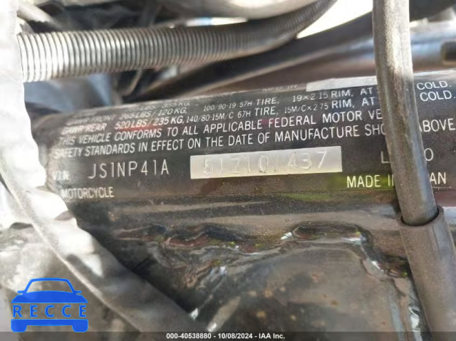 2001 SUZUKI LS650 P JS1NP41A512101437 image 9
