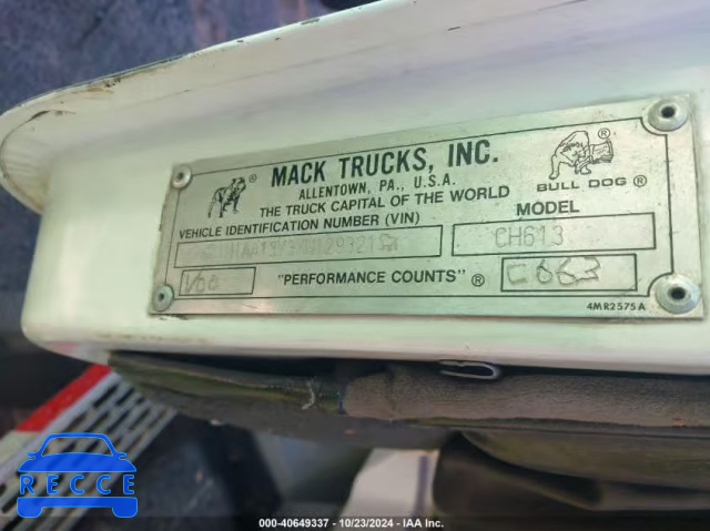 2000 MACK CH613 CH600 1M1AA13Y3YW129321 image 7