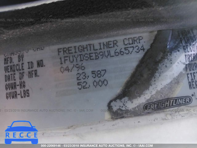 1997 FREIGHTLINER FLD FLD120 1FUYDSEB9VL665734 image 9