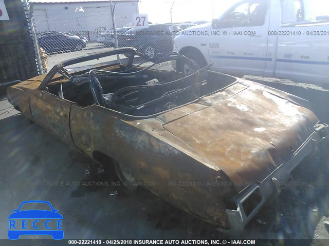 1972 OLDSMOBILE CUTLASS 3J67K2M125535 Bild 2