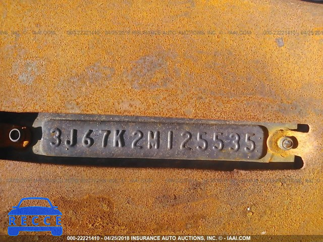 1972 OLDSMOBILE CUTLASS 3J67K2M125535 image 8