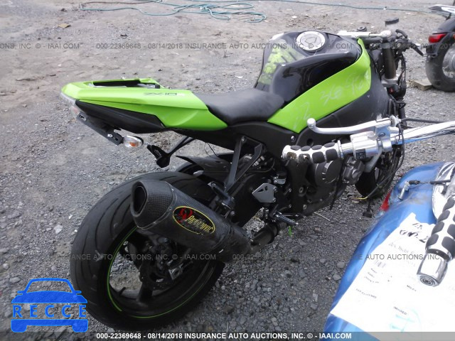 2011 KAWASAKI ZX1000 K JKAZXCK1XBA000735 image 3