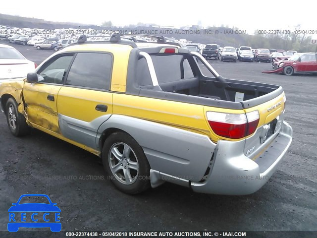 2004 SUBARU BAJA SPORT 4S4BT62C547100470 зображення 2