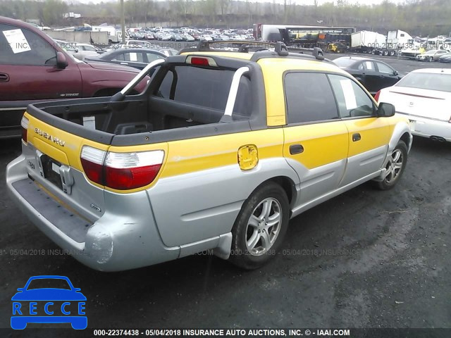 2004 SUBARU BAJA SPORT 4S4BT62C547100470 image 3