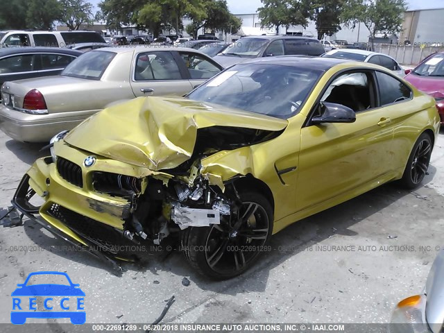 2015 BMW M4 WBS3R9C58FK333146 image 1