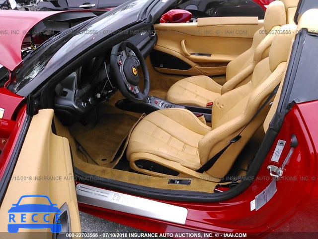 2013 FERRARI 458 SPIDER ZFF68NHA9D0190563 image 7