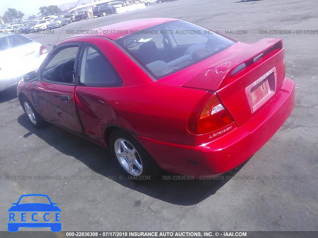 2002 MITSUBISHI MIRAGE DE JA3AY11A62U062071 зображення 2