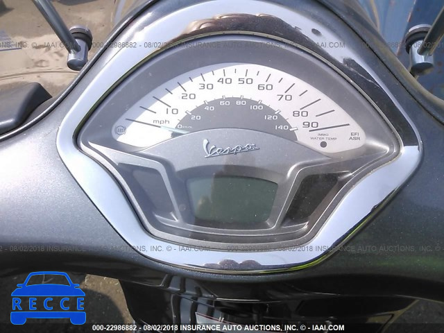 2015 VESPA GTS 300 SUPER ZAPM459L1F5200069 image 6