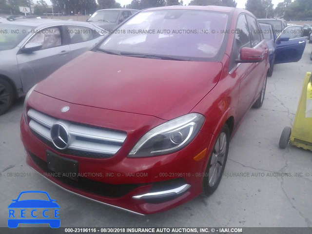 2014 MERCEDES-BENZ B ELECTRIC WDDVP9AB7EJ003670 зображення 1