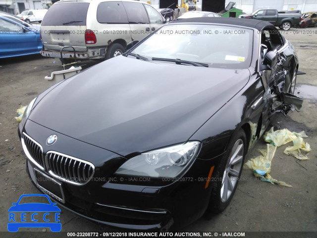 2012 BMW 640 I WBALW7C54CC618613 image 1
