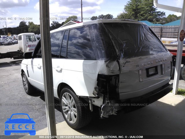 2012 LAND ROVER RANGE ROVER HSE LUXURY SALMF1D48CA381445 зображення 2