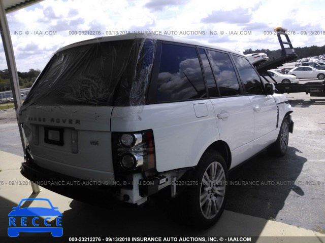 2012 LAND ROVER RANGE ROVER HSE LUXURY SALMF1D48CA381445 Bild 3