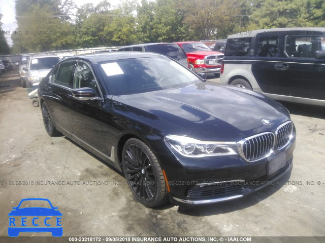 2016 BMW 750 XI WBA7F2C5XGG417009 зображення 0