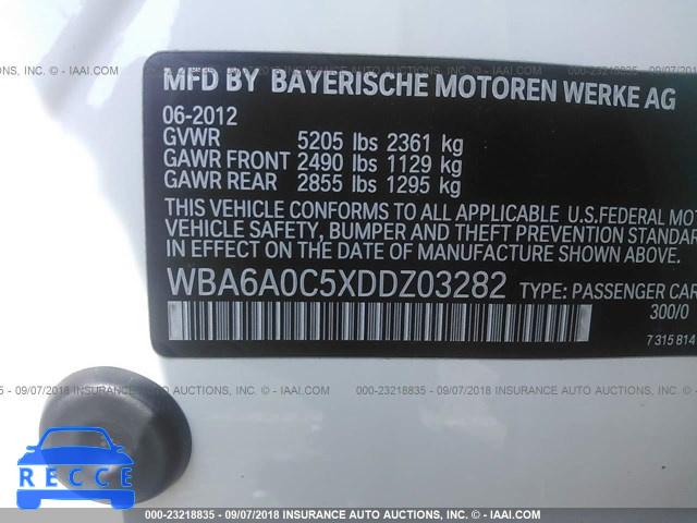 2013 BMW 640 I WBA6A0C5XDDZ03282 Bild 8