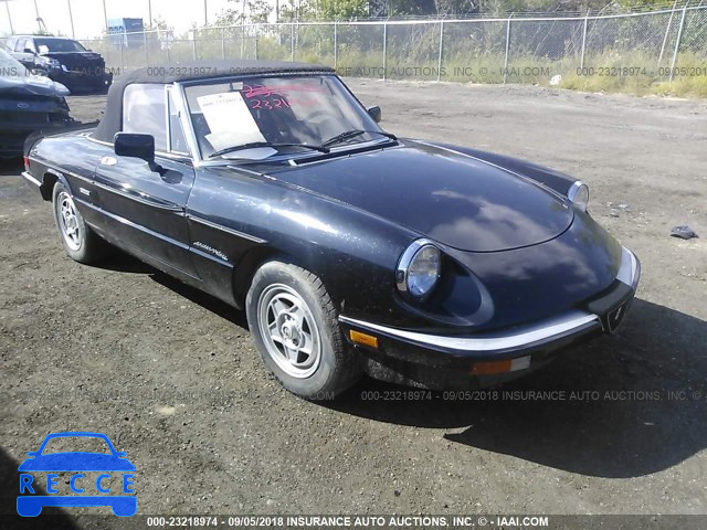 1986 ALFA ROMEO VELOCE 2000 SPIDER ZARBA5416G1037201 image 0