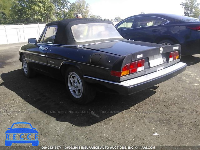 1986 ALFA ROMEO VELOCE 2000 SPIDER ZARBA5416G1037201 image 2