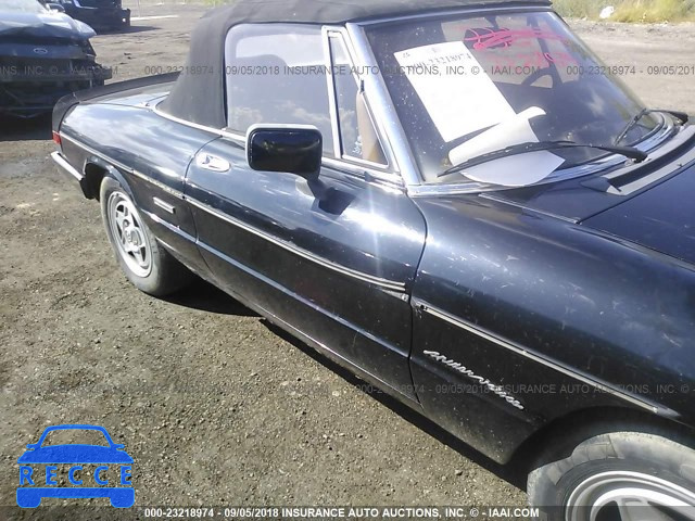 1986 ALFA ROMEO VELOCE 2000 SPIDER ZARBA5416G1037201 image 5