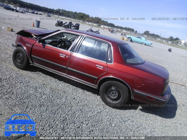 1992 OLDSMOBILE CUTLASS CIERA S 1G3AL54N8N6408457 image 2