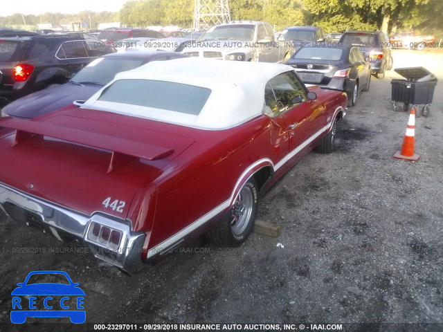 1972 OLDS CUTLASS XXXX3J67K2M111828 Bild 3