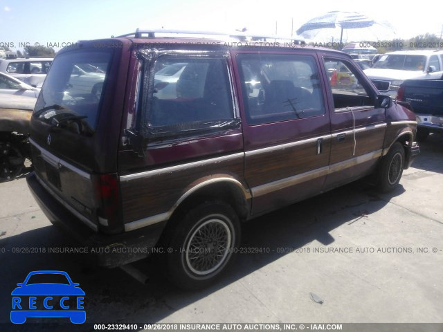 1990 PLYMOUTH VOYAGER LE 2P4FH5535LR729958 image 3