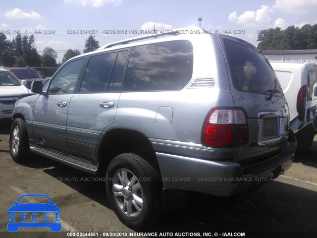 2004 LEXUS LX 470 JTJHT00W543540749 image 2