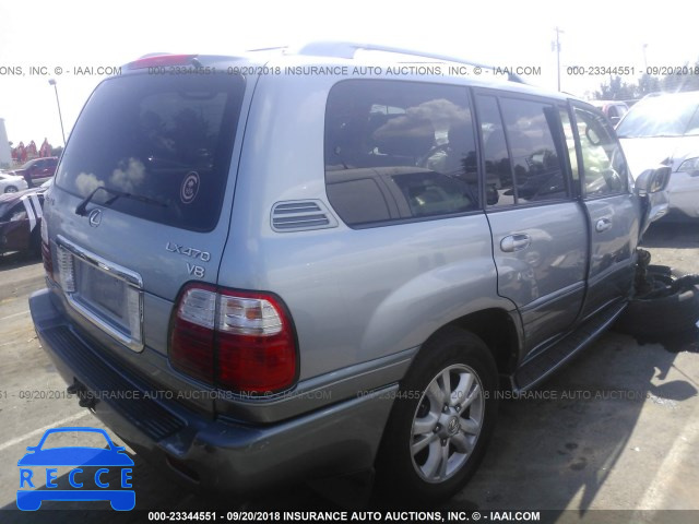 2004 LEXUS LX 470 JTJHT00W543540749 зображення 3