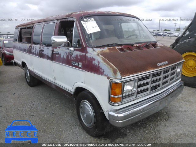 1987 DODGE RAM WAGON B350 2B5WB31W6HK239502 image 0