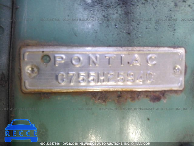 1955 PONTIAC CATALINA C755H25940 зображення 8