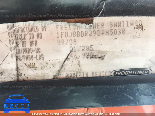 2009 FREIGHTLINER CONVENTIONAL ST120 1FUJBBDR29DAH5038 image 9