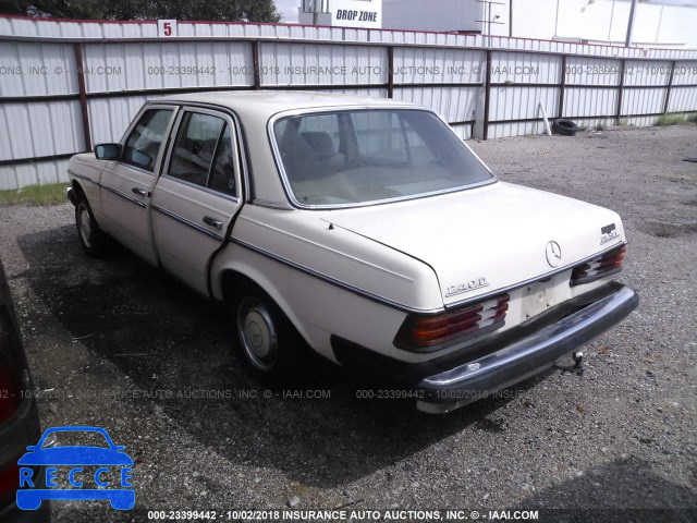 1983 MERCEDES-BENZ 240 D WDBAB23A9DB397134 image 2