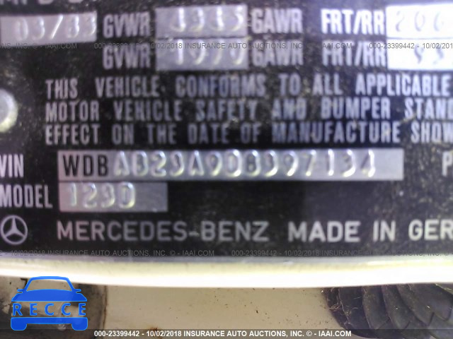 1983 MERCEDES-BENZ 240 D WDBAB23A9DB397134 image 8