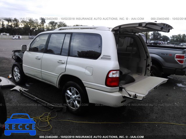 2003 LEXUS LX 470 JTJHT00W433533192 image 2