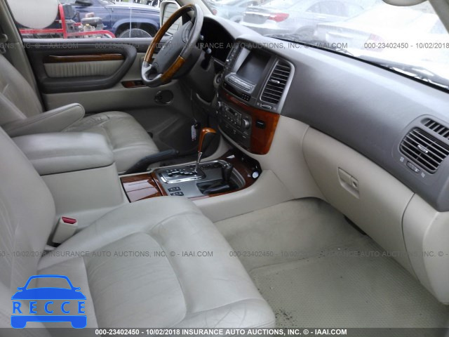 2003 LEXUS LX 470 JTJHT00W433533192 image 4