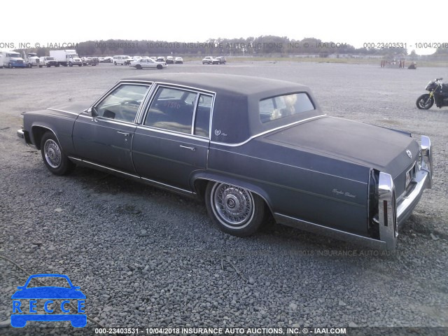 1986 CADILLAC FLEETWOOD BROUGHAM 1G6DW69Y7G9746594 зображення 2