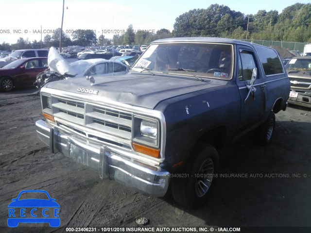 1986 DODGE RAMCHARGER AW-100 3B4GW12T7GM644562 image 1