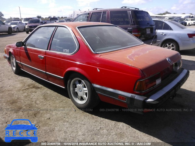 1986 BMW 635 CSI WBAEC7409G0606937 image 2