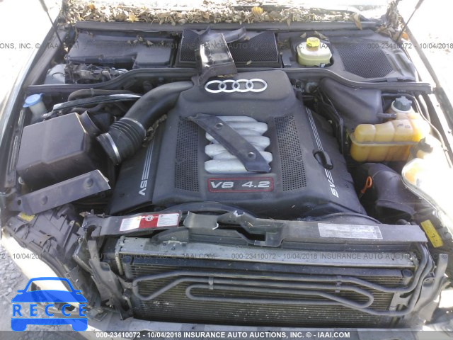 2001 AUDI S8 QUATTRO WAUGU54D31N008785 image 9