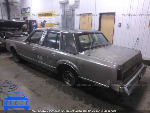 1986 LINCOLN TOWN CAR 1LNBP96F3GY651800 image 2