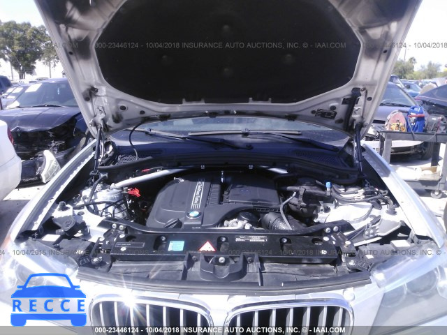 2011 BMW X3 XDRIVE35I 5UXWX7C57BLT78337 зображення 9