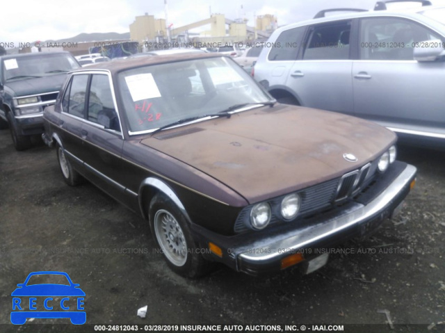 1988 BMW 528 E AUTOMATICATIC WBADK8305J9714366 image 0