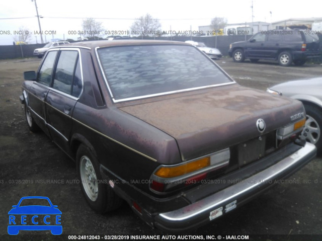 1988 BMW 528 E AUTOMATICATIC WBADK8305J9714366 зображення 2