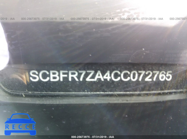 2012 BENTLEY CONTINENTAL GT SCBFR7ZA4CC072765 зображення 8