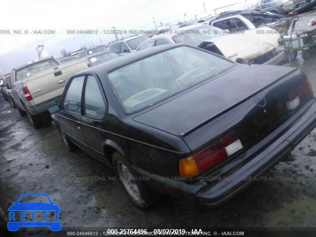 1987 BMW 635 CSI AUTOMATICATIC/L6 WBAEC8402H0613820 image 2