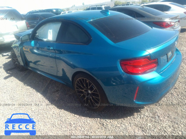 2019 BMW M2 COMPETITION WBS2U7C5XK7D01832 image 2