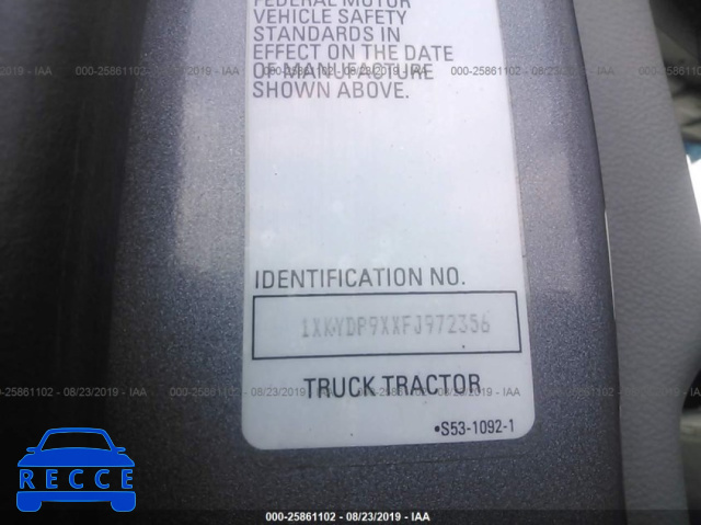 2015 KENWORTH CONSTRUCTIONON T680 1XKYDP9XXFJ972356 image 8