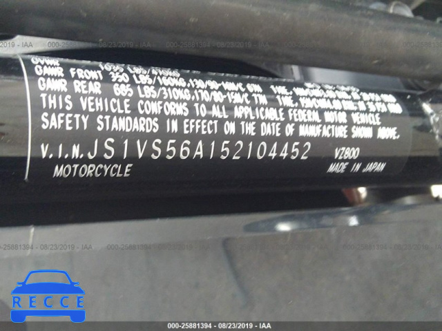 2005 SUZUKI M50 BK5 JS1VS56A152104452 Bild 9