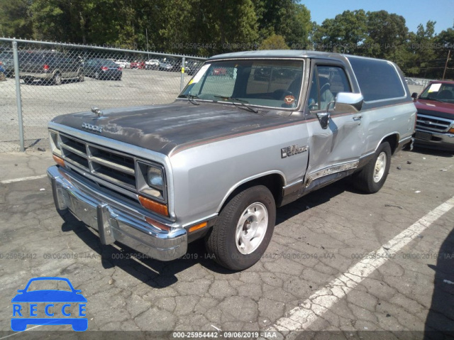 1990 DODGE RAMCHARGER AD-150 3B4GE17Y4LM042106 зображення 1