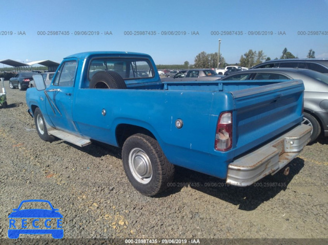 1980 DODGE PICKUP D24JEAS137202 image 2